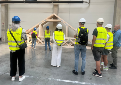 Studenci Politechniki Świętokrzyskiej z wizytą w świecie prefabrykacji