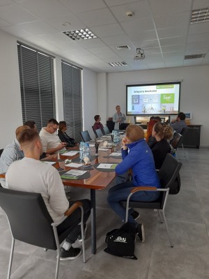 Wizyta studentów z Politechniki Świętokrzyskiej w DOMACH EXPERT