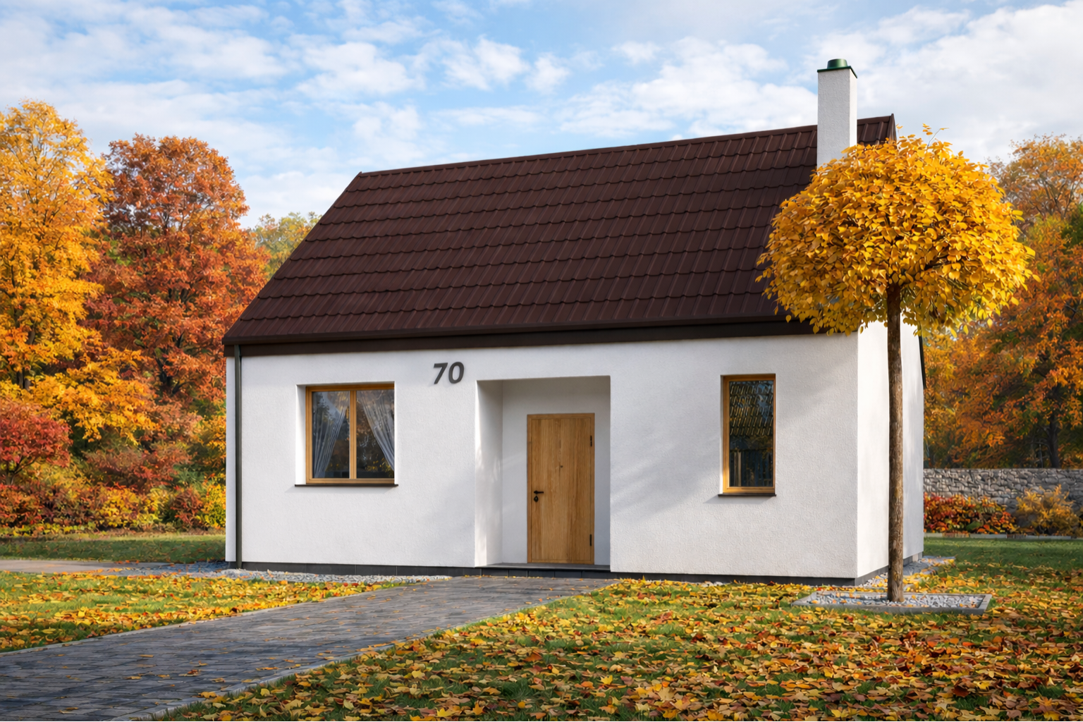 Kakadu 70 Parter (z 2 sypialniami)