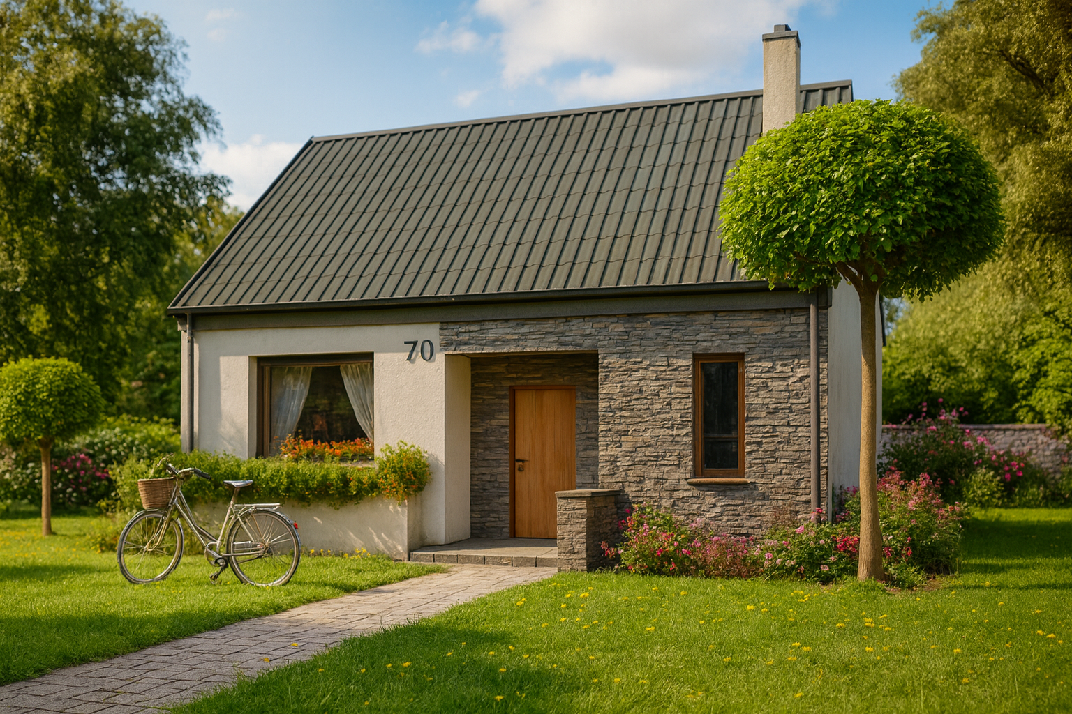 dom dla singli parterowy prefabrykowany szybki w budowie na zgłoszenie