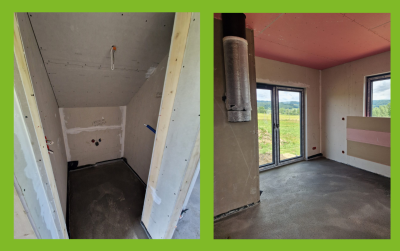 Dom prefabrykowany KAWKA w Ciechanowicach – kompaktowy i funkcjonalny dom z poddaszem użytkowym