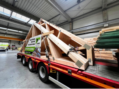 nowoczesne wiązary dachowe prefabrykowana więźba