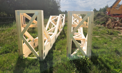 Nietypowe wiązary dachowe na nowoczesny dom